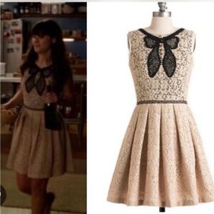 RARE Corey Lynn Calter Lace Mini Dress ASO Zooey Deschanel 4